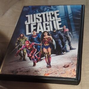 DC Justice League Black and Blue Blu-ray Disc